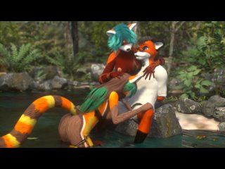 video by [furrkamore] furry yiff hentai 3d comics / video