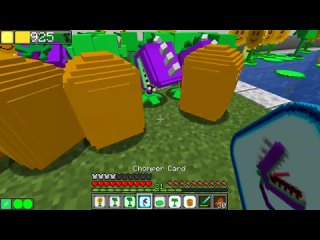 [gradus tv] minecraft but plants vs zombies (pool round)