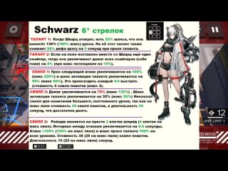 [ultrest] overview of schwarz and operators from its gachia guide arknights