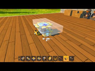 [quantum games] building a cardboard plane for a duel in scrap mechanic