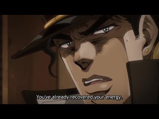 [ ] [hd] • jojo: stardust crusaders - dio s epic knives throw versus jotaro